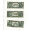 Consecutive Serial # $1 Dollar Bills Uncirculated Great BDAY Gift-