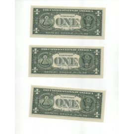 Consecutive Serial # $1 Dollar Bills Uncirculated Great BDAY Gift- $2 EA Bill