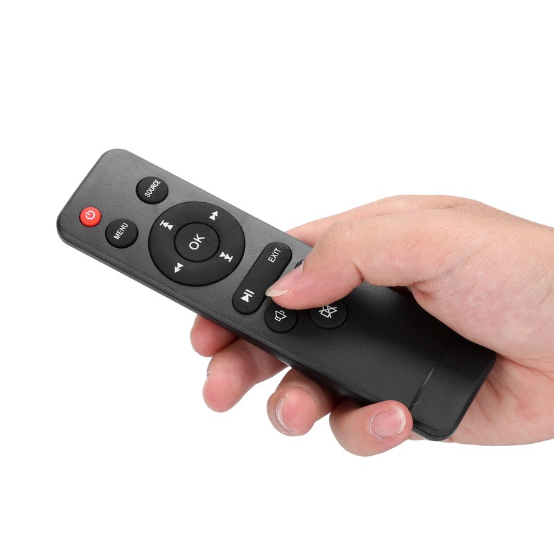 Mini Portable LED Projector 1800LM with Tripod Bracket for Home