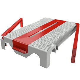Kronen-Hansa Doc Dustfree Chopping Board for Dust-Reduced Cutting of Tiles and Panels (Tile Cutting Table for Dust Extraction, Cutting Guide 40 x 2.2 cm)