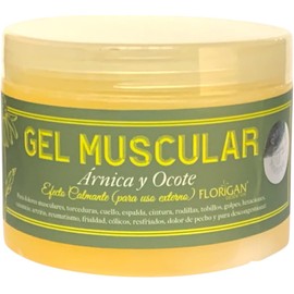 Gel Muscular con Árnica y Ocote, Efecto Calmante, 350g, Alivio para Dolores Musculares y Articulares, Uso Externo