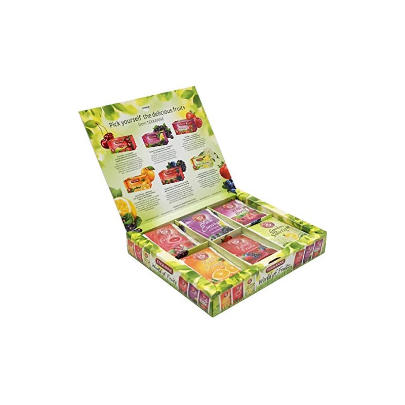 Teekanne World of Fruits VARIETY box of tea 30 tea