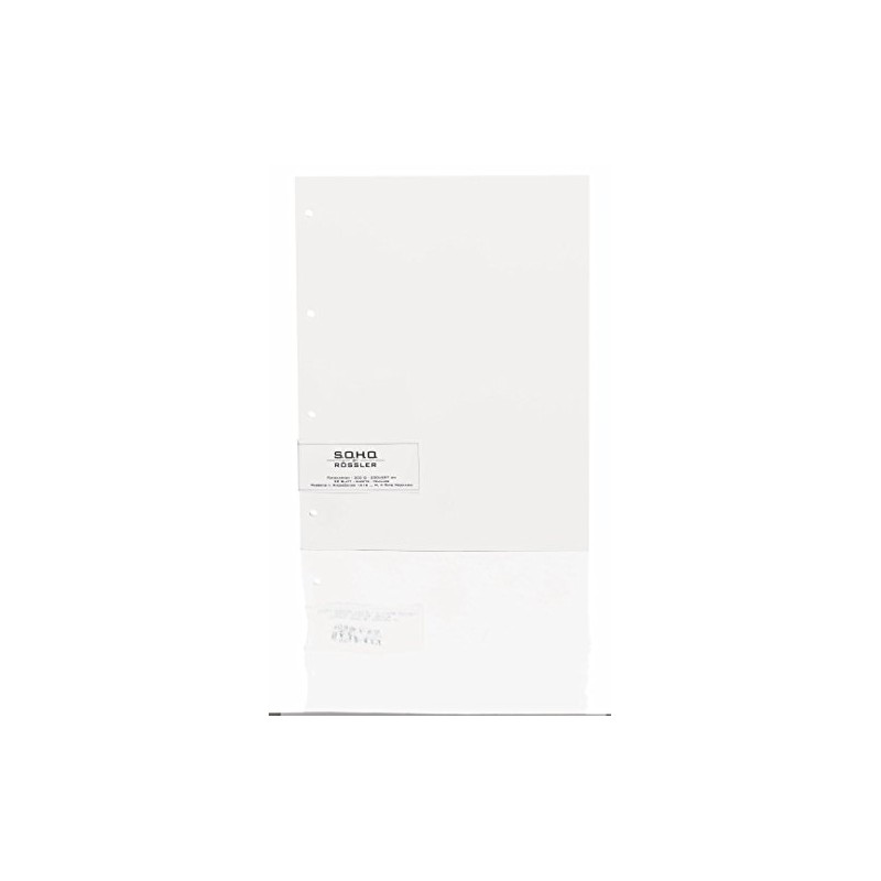 Photo Card White For 4-Ring Mechanism – Pack of 5