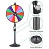 HeyJiaYu 24 inch Spin Wheel Adjustable Tabletop and Floor Stand,