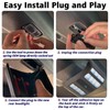 Lqito Rear Ceiling Lights Reading Lights Touch Switch Compatible with