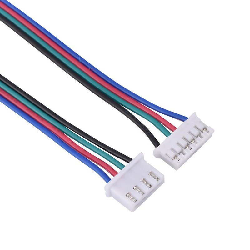 Yoidesu 3D Printer Stepper Motors Cables Wire HX2.54 4pin-6pin White