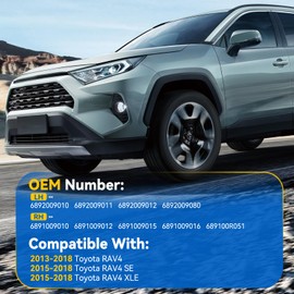 ARANA Electric Rear Hatch Lift Struts for Toyota RAV4 2013-2018, Power Trunk Liftgate Actuator Fits RAV4 Base SE XLE, Tailgate Door Shocks Replacement OEM 6891009010 6892009010, 2 Pcs