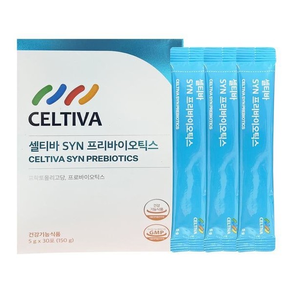 [Celtiva] SYN Prebiotics 5g x 30 sachets / [셀티바] SYN 프리바이오틱스 5g x 30포 X2 (2개월분) (HI), 셀티바 SYN 프리바이오틱스 2개월분