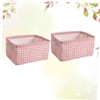 CHILDWEET 2pcs Storage Baskets for Home Organization Versatile Sundries Container