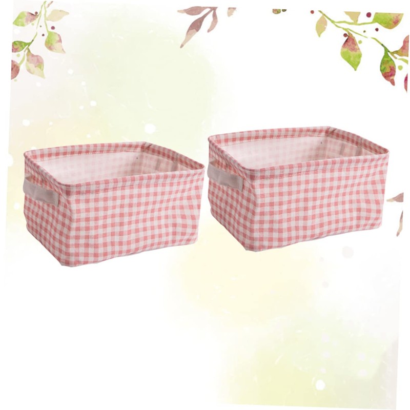 CHILDWEET 2pcs Storage Baskets for Home Organization Versatile Sundries Container