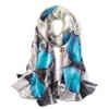 ANDANTINO 100% Mulberry Silk Long Scarf for Women Large Shawls