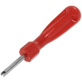Plastic Handle Car Bike Valve Core Removal Tools Single Head Valve Core Screwdriver Tyre Valve Stem Core Tyre Repair Valve Stem Core Remover Tool Tyre Valve Core Remover Key