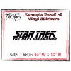 Oracal Star Trek The Next Generation Oversize Wall Vinyl Sticker