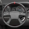 MEWANT Steering Wheel Cover for Chevy Silverado 1500/2500/3500 2003-2006 /Trailblazer