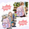 Amythe Children's Backpack Girls School Bag for 2nd 5th Grade,