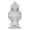 QBY4-1599 Pneumatic Double Diaphragm Pump 101 PSI Double Diaphragm Delivery