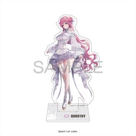 Goddess of Victory: NIKKE Acrylic Stand Dorothy Size Approx. W 1.5 - 5.0 x 4.3 inches (38 - 128 x 111 mm)