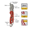Superior Steel UK750 Folding Utility Pocket Knife Box Cutter with