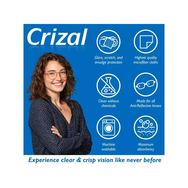 Krizal 크리잘 안경 클리닝 천 ？ 프리미엄 극세사 4팩 AR