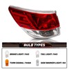 BRYGHT Tail light Assembly Fit for 2013-2016 Nissan Pathfinder OE