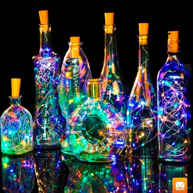 Maíz Serie Luces Led Rgb Alambre Decorativas Dormitorio