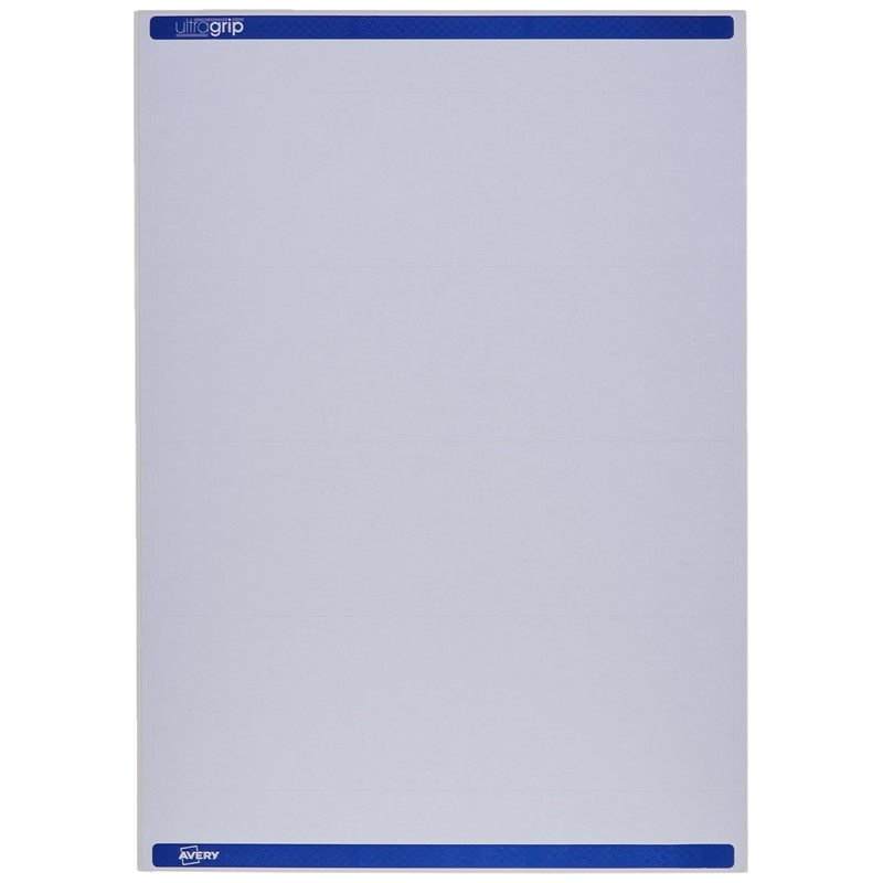 Avery L7171-25 Printable, Customisable Lever Arch File Labels, 4 Labels