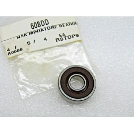 NSK 608DD 608-2RS 8mm X 22mm X 7mm Sealed Bearing 608DD1MC3