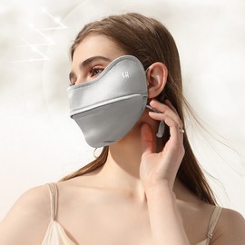 Silky Golf & Exercise Sun Protection Mask SD-240514 Sky/ONE