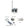 YUTOU Cabinet Lock 16mm 2 Pack Security Mailbox Lock Cylinder