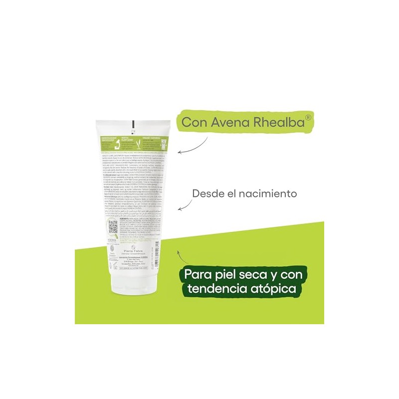 A-DERMA Exomega Control Crema Corporal Emoliente Piel Atopica Muy Seca