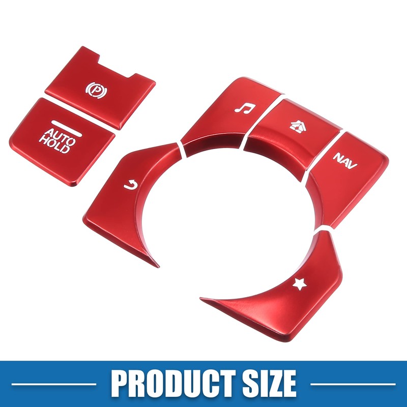 X AUTOHAUX 7 Set Centre Console Switch Panel for Mazda