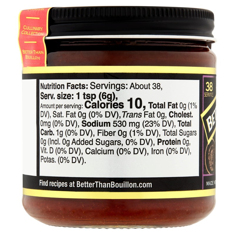 Better Than Bouillon Culinary Collection Base, Smoky Chipotle Base, Contains