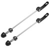 Amexo Set of 2 Bicycle Quick Release, 115 mm Front