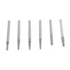 6pcs Cuticle Clean Nail Drill Bits Set Dead Skin Removal