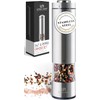 Electric Salt and Pepper Grinder - Battery Operated Stainless Steel