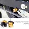 JNNJ 2 Pieces Motorcycle Rear Support Swing Arm Sliders Support,