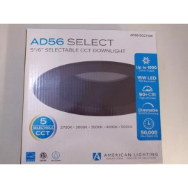 American Lighting AD56-5CCT-DB Recessed Downlight Trim , Dark Bronze