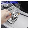 Tuxihapp Mini Portable Ashtray, Carry-on Windproof Car Ash Tray with