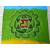 Large Batik Rainbow Chakra Meditation Cotton Wall Hanging - Hand