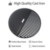Plowo 18" Half Moon Cooking Grate and Half Moon Reversible