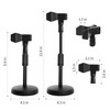 Desk Mic Stand - Upgraded Adjustable Table Microphone Stand with