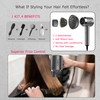 CONFU Diffuser Hair Blow Dryer - Plasma Ionic Professional 1600