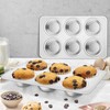 Homikit 1 Pack Muffin Pan, Stainless Steel Cupcake Tin with
