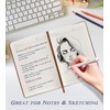 Biuwory Lined Journal Notebook for Women Men,256 Pages A5 Hardcover