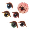 Gatuida 50PCS Plastic Safety Eyes for Crochet Animals DIY Doll