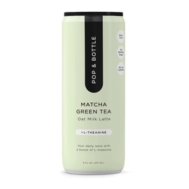 Pop & Bottle Organic Matcha Latte with Oat Milk & Reishi