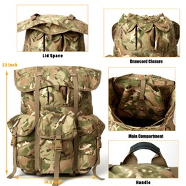 MT Military Alice Pack Army Survival Combat ALICE Rucksack Backpack MTP