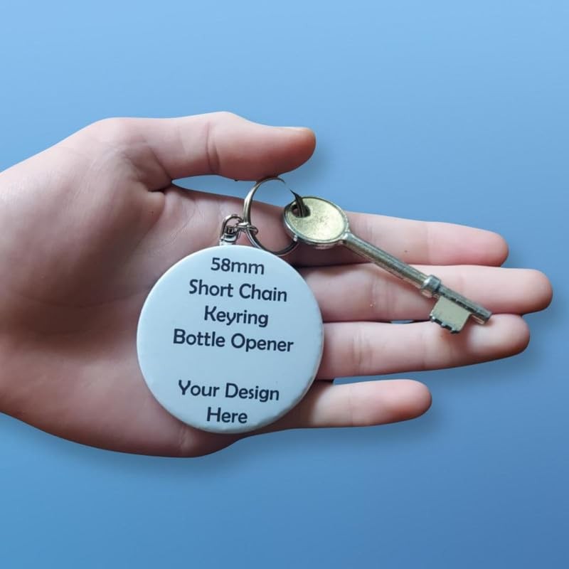 Gift Insanity TRUMPS FACE SHORT CHAIN KEYRING BOTTLE OPENER