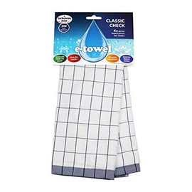 e-cloth Classic Check Blue, 60 x 40 cm