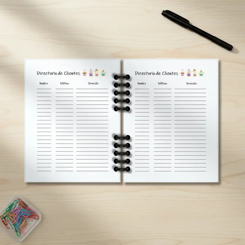 Planner Soy Pastelera, Donde Nacen Mis Mejores Postres